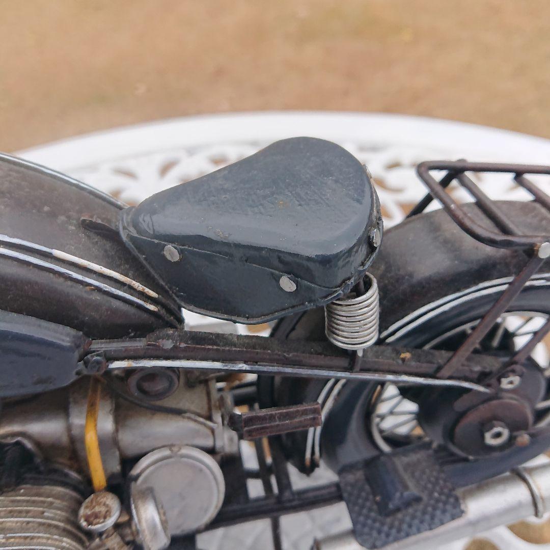 BMW ミニチュアオートバイ 金属製？長33幅10高16cm重750g