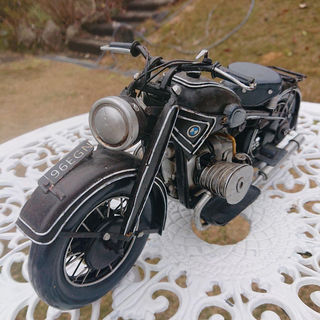 BMW ミニチュアオートバイ 金属製？長33幅10高16cm重750g
