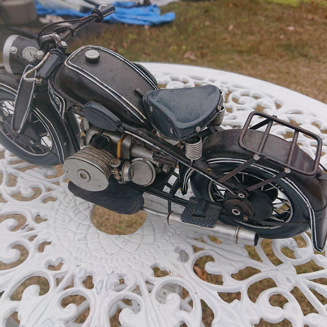 BMW ミニチュアオートバイ 金属製？長33幅10高16cm重750g