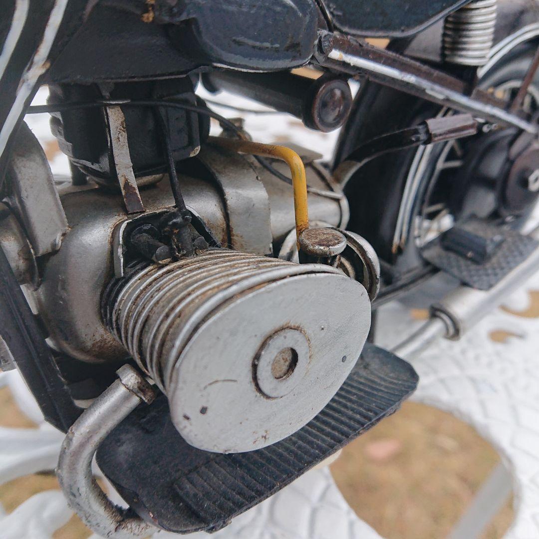 BMW ミニチュアオートバイ 金属製？長33幅10高16cm重750g