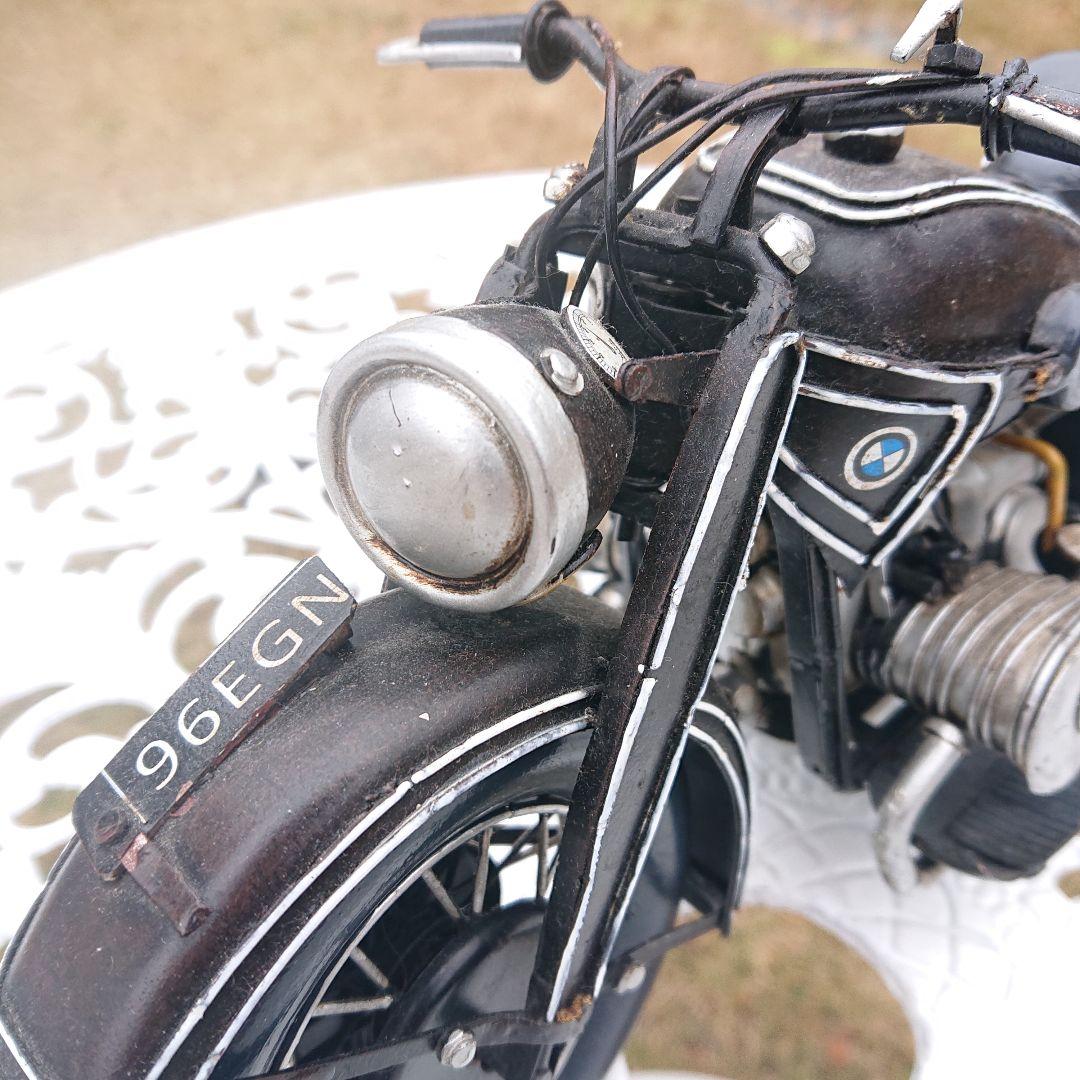 BMW ミニチュアオートバイ 金属製？長33幅10高16cm重750g