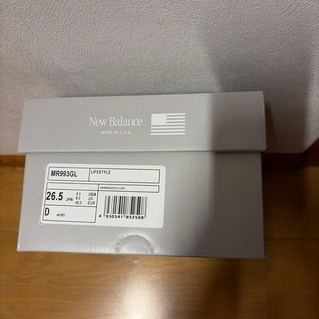 new balance 993 ニューバランス 993 グレー 26.5cm