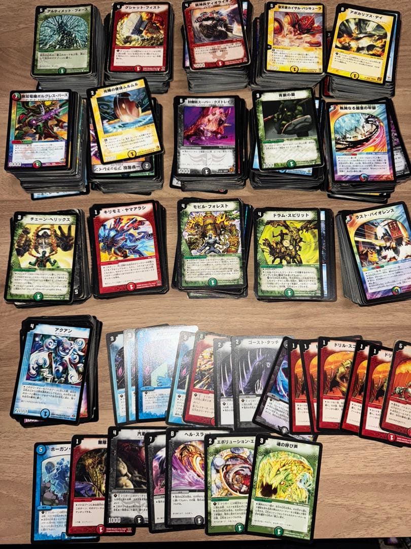 デュエルマスターズ　まとめ売り　クラシック　新旧カード　約2000枚