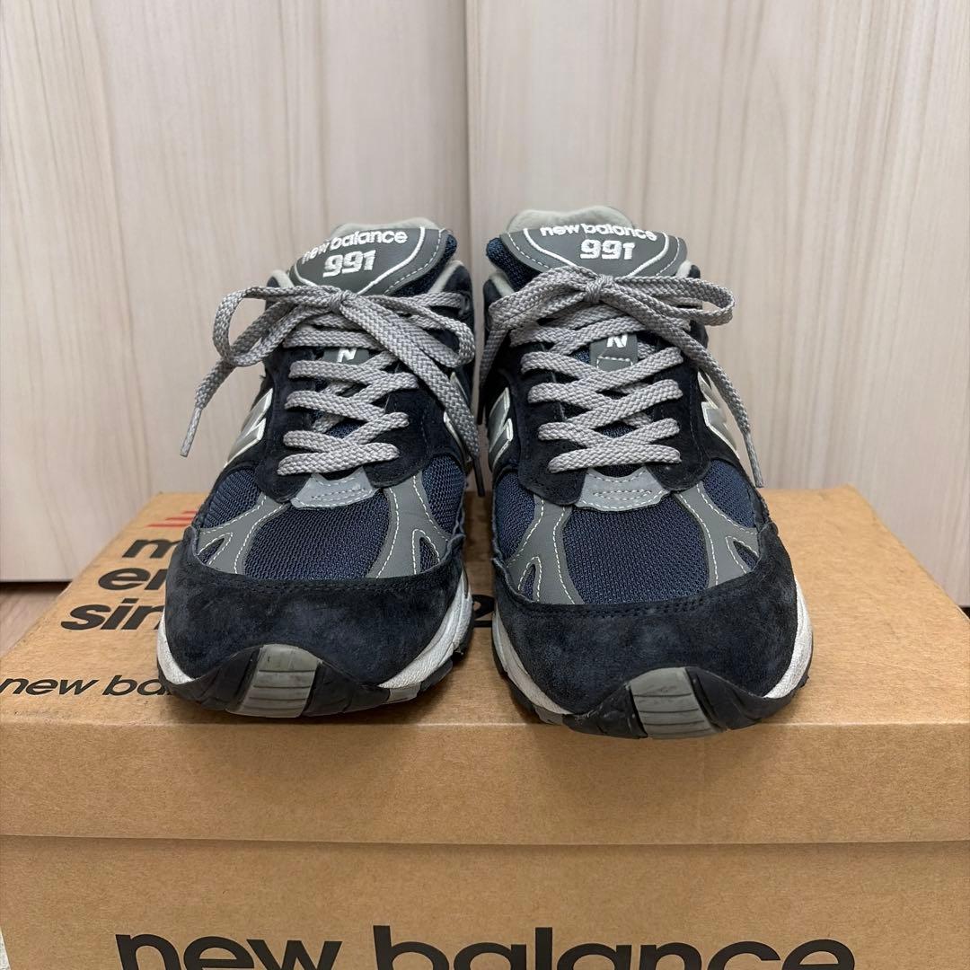 New Balance M991NV ネイビー 28.5 Made in UK - メルカリ