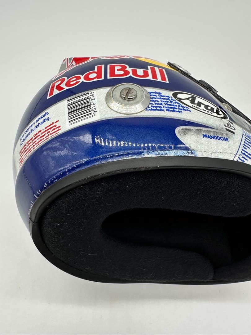 直筆サイン入り F1レッドブル ベッテル 1/2ミニヘルメット - メルカリ