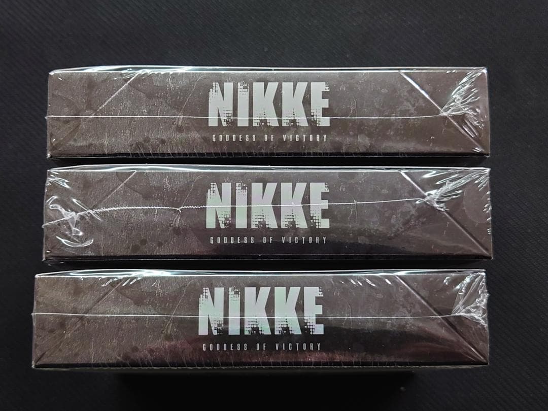 初版3BOX☆未開封シュリンク付 勝利の女神 NIKKE ヴァイスシュバルツ