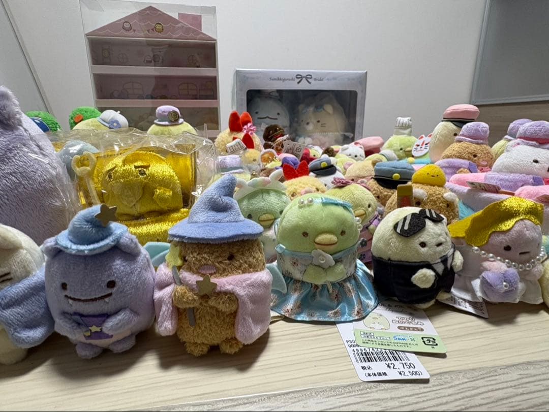 すみっコぐらし てのりぬいぐるみ等 まとめ売り【計91点】