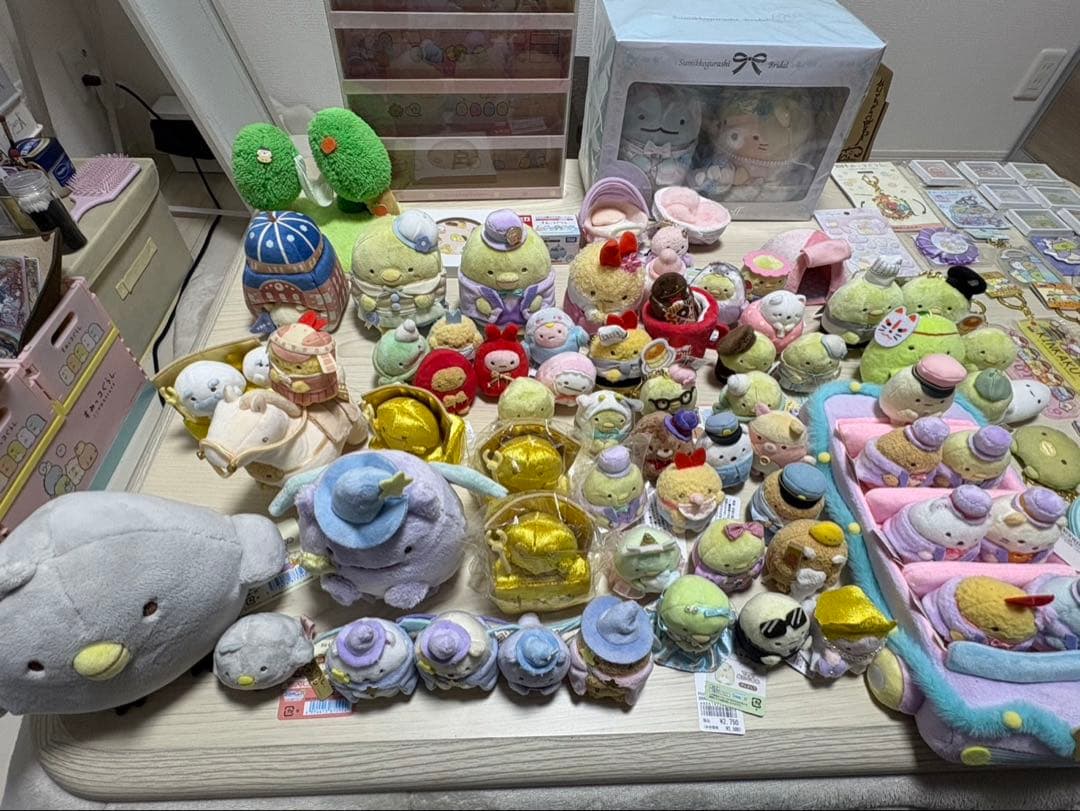 すみっコぐらし てのりぬいぐるみ等 まとめ売り【計91点】