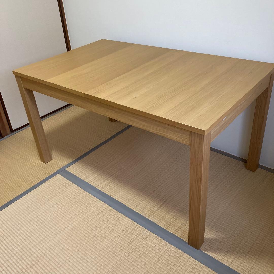 IKEA BJURSTA 大型伸長式テーブル 4〜7日で発送 - メルカリ