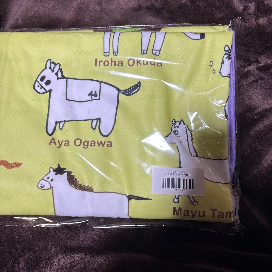 乃木坂福袋B 2026[個別クッション・ブランケット・個別A3ポスター