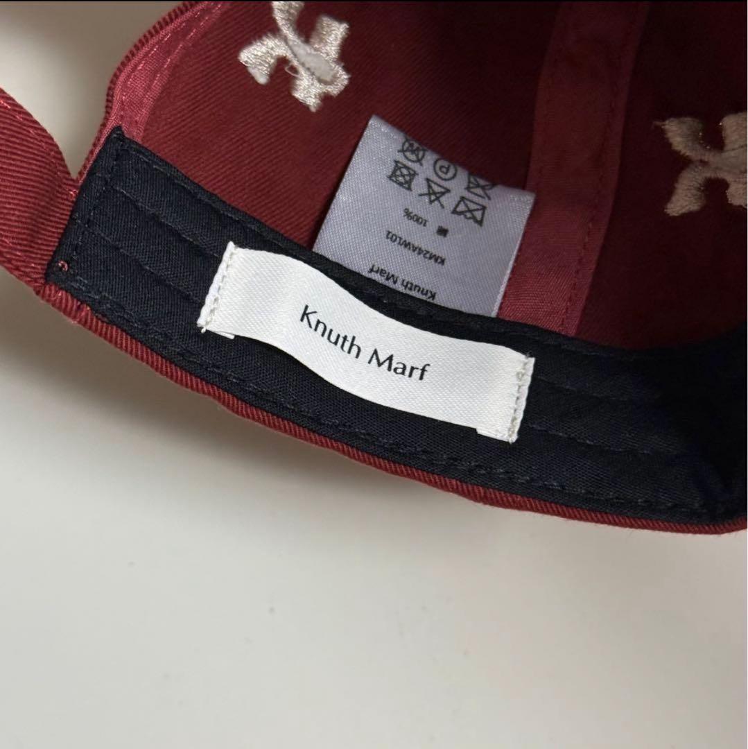 完売品】K logo cap/Kロゴキャップ (レッド)/Knuth Marf - メルカリ