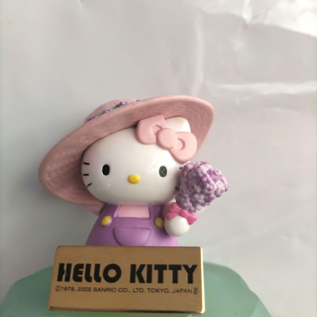 公*o様 新品 ☆ ご当地キティ 北海道限定 ラベンダー 麦わら帽子 オルゴール