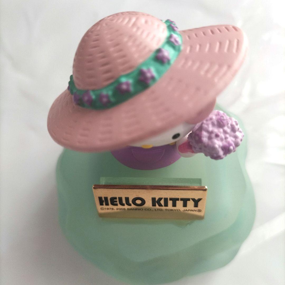 公*o様 新品 ☆ ご当地キティ 北海道限定 ラベンダー 麦わら帽子 オルゴール