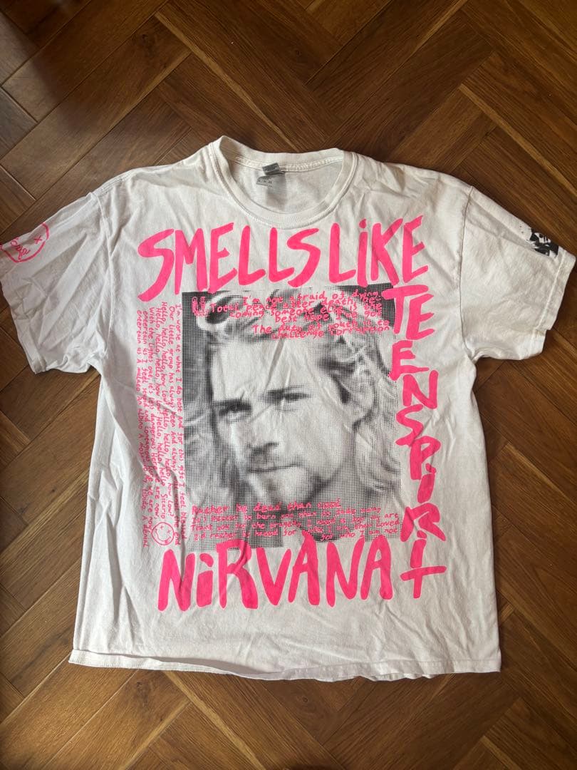 NIRVANA Tシャツ 人気ビッグサイズXL シカリオカルテル　カートコバーン