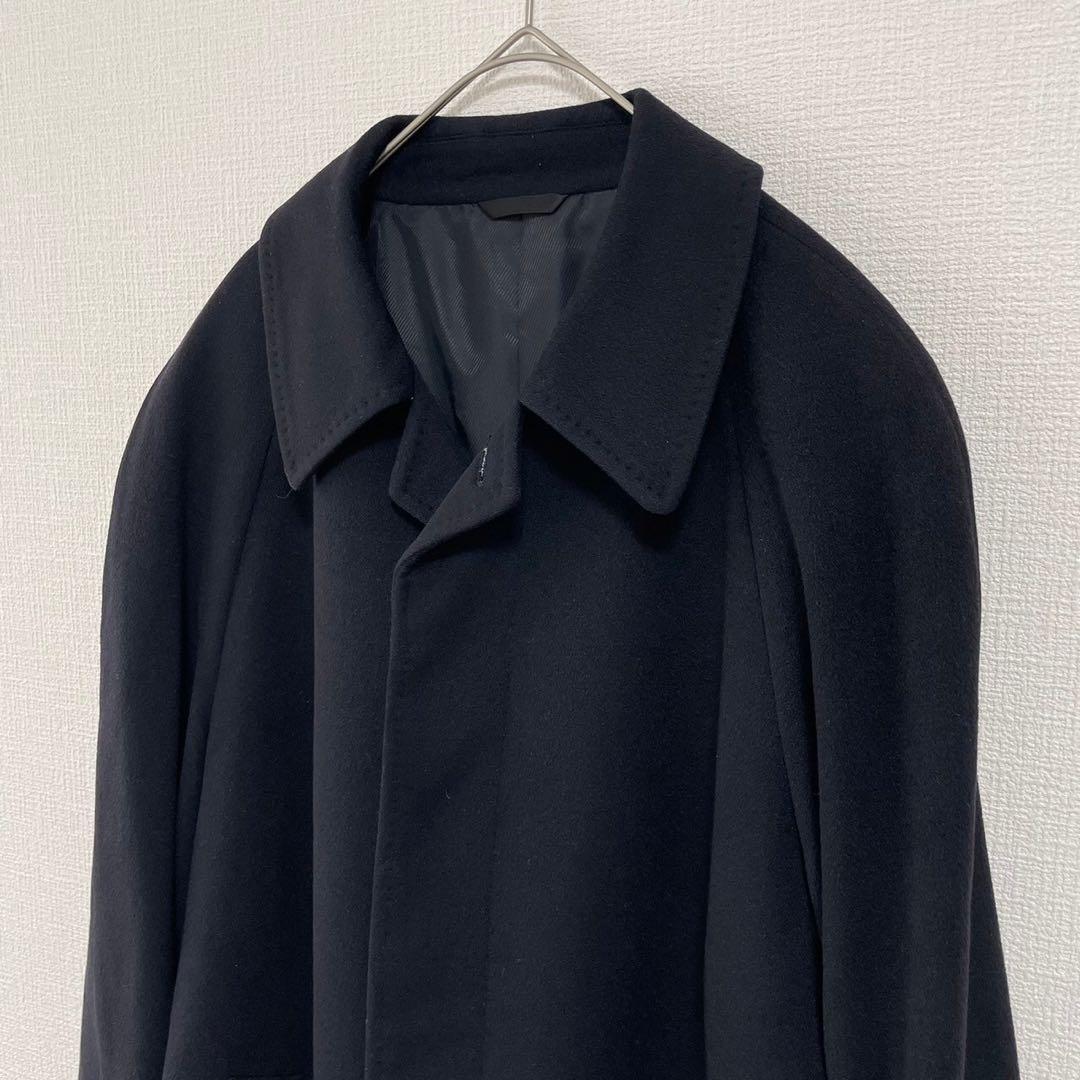 I.D.D/ダーバン】カシミヤ100% ステンカラーコート アウター 紳士