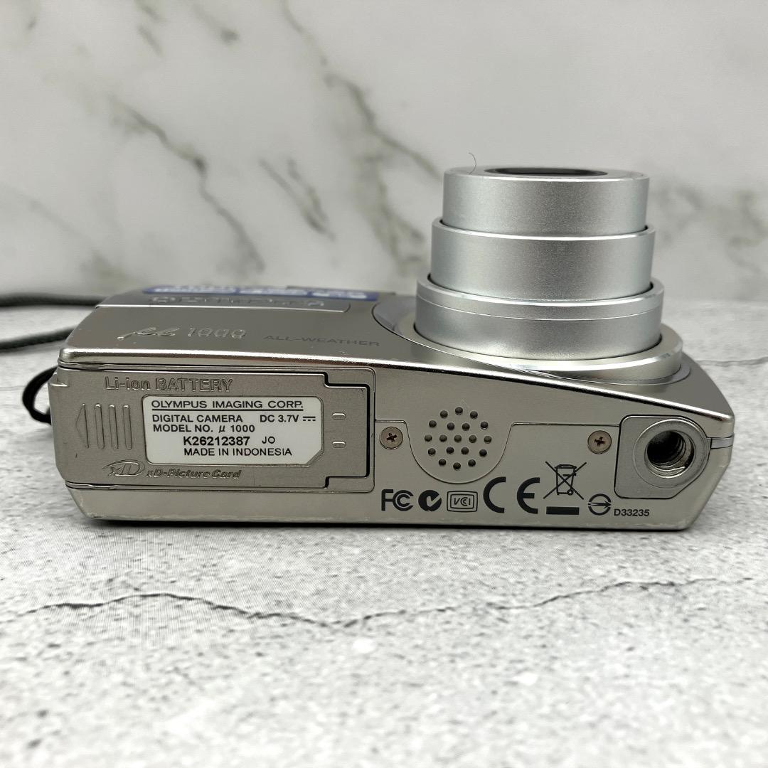 OLYMPUS ミュー μ 1000 オールドデジカメ 動作確認済 - メルカリ