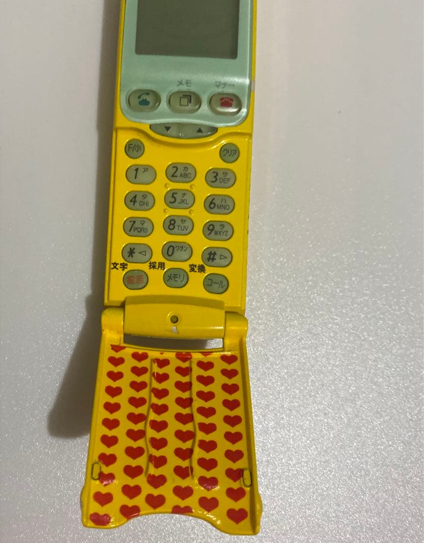 【希少・激レア】hideイエローハート.PHS