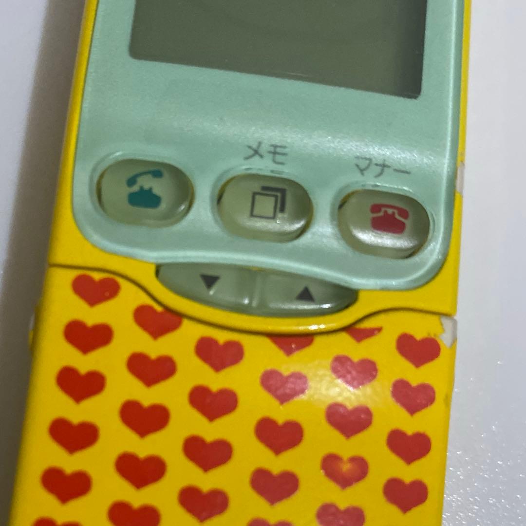 【希少・激レア】hideイエローハート.PHS