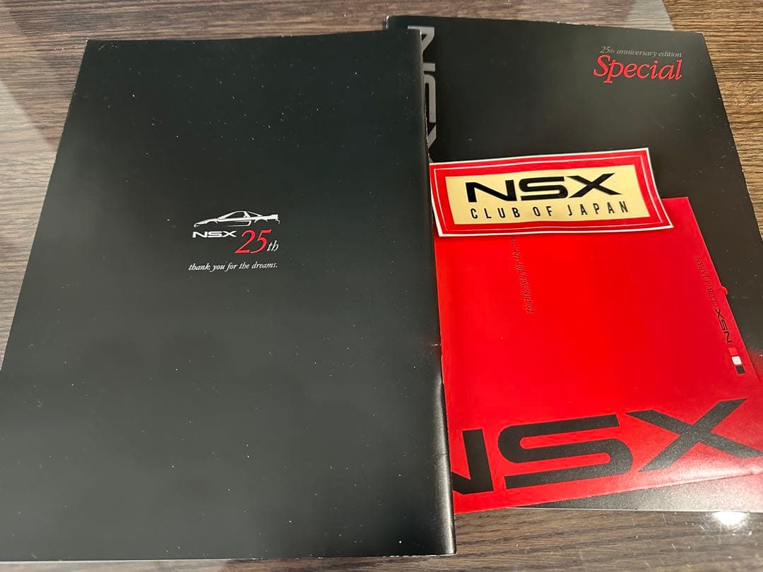 NSX クラブの会報誌　(2冊) NSX CLUB of JAPAN25周年記念 ホンダ NSX | 三樹書房