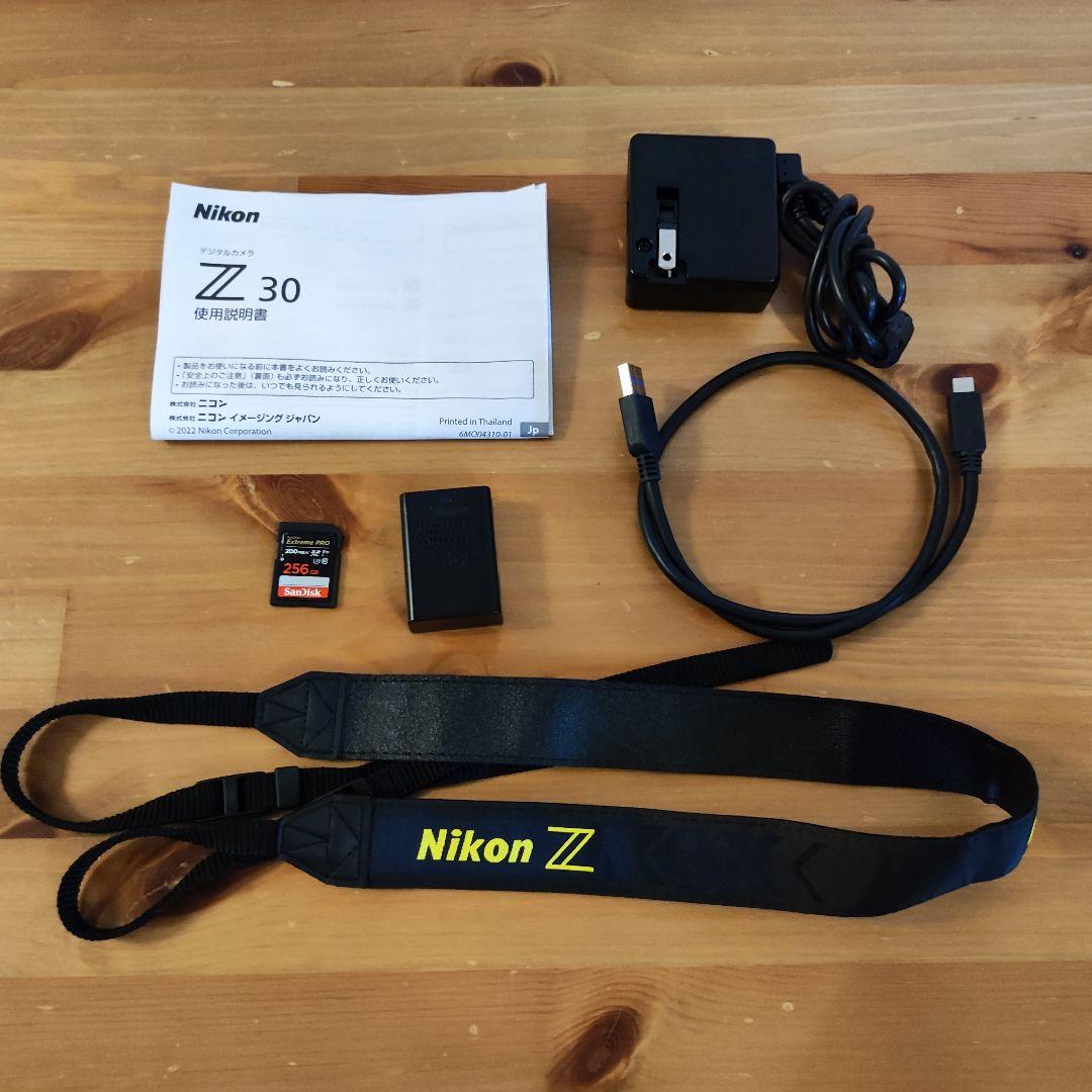 Nikon Z30 16-50mm 《S数1,391枚》SDカード／純正充電器付