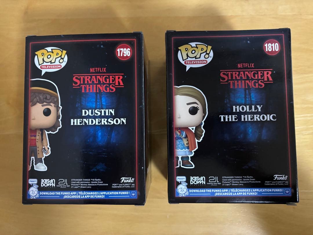 Funko Pop! ストレンジャーシングス ダスティン ホリー 2点セット