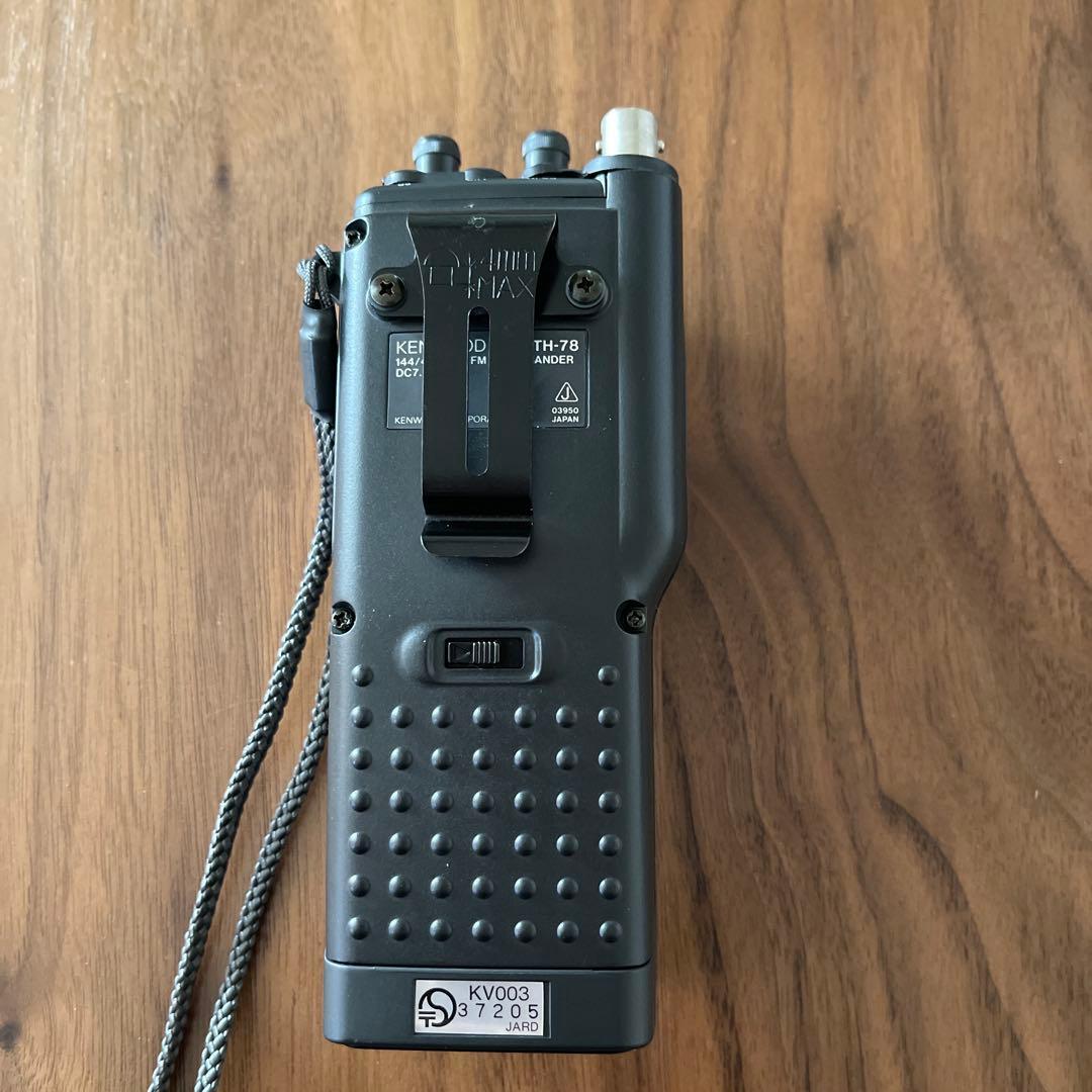 KENWOOD 144/430 FM デュアルバンダー 無線機 TH-78 - メルカリ