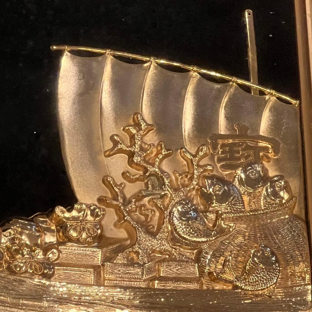 松庵 黄金七福神 純金 純銀 鍍金 金運 工芸品 24KGP - メルカリ