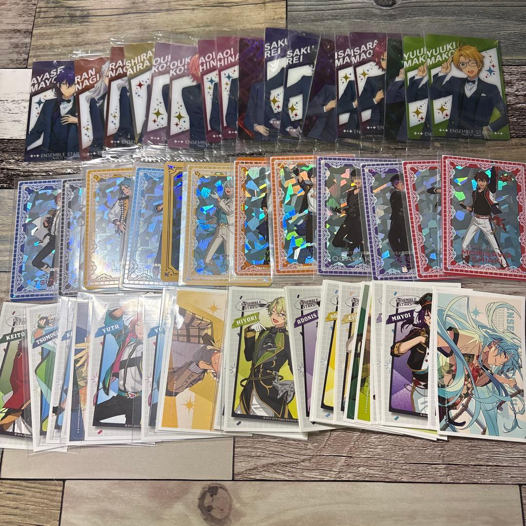 あんスタ　色紙　ぱしゃっつ　ぱしゃこれ　エモカ　ブロマイド　箔押し　まとめ売り