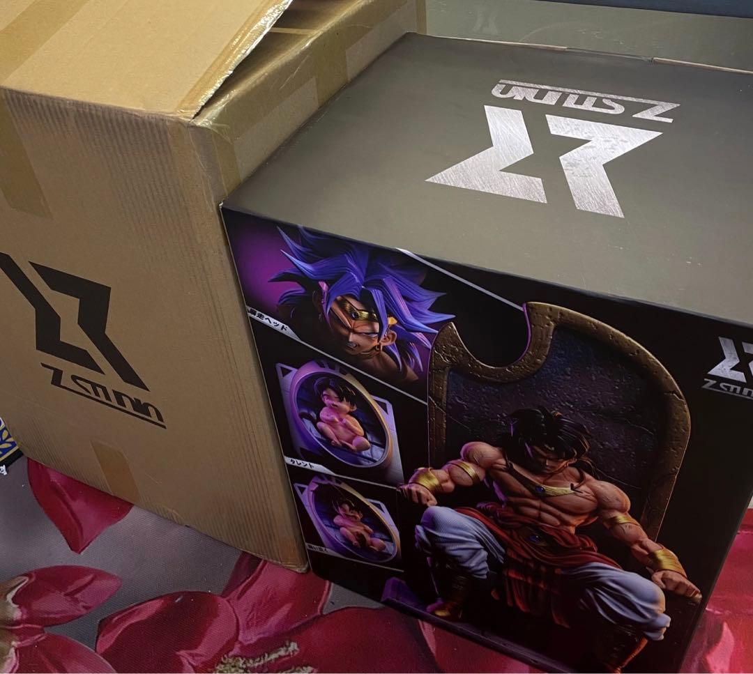 ドラゴンボール 王座 ブロリー フィギュア ガレージキット - メルカリ