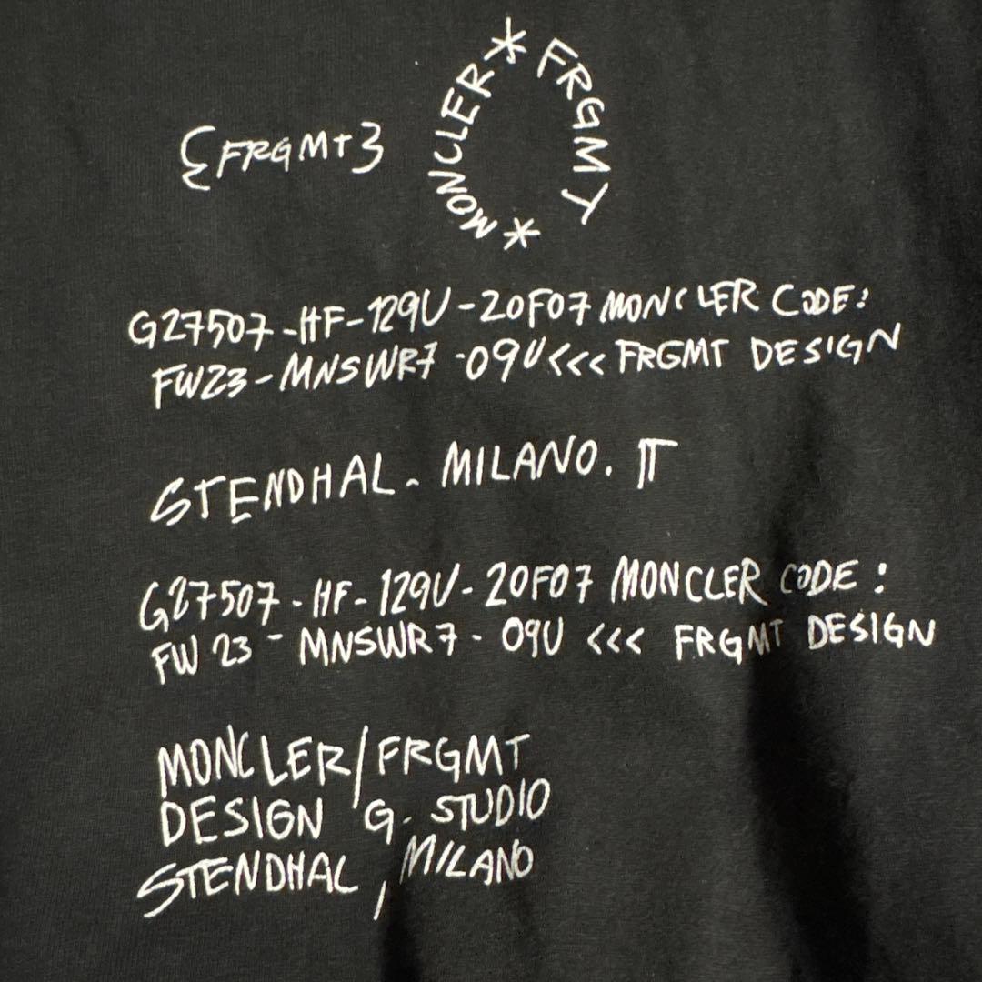 knuckle headさま専用】Moncler ブラック 長袖カットソー - メルカリ
