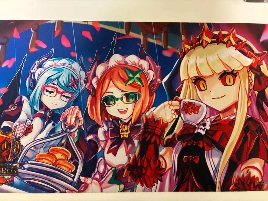 u*a様 メアリー・ジェニーのお茶会　プレイマット　スリーブ45枚　デュエマ Amazon.co.jp: デュエル マスターズ メアリー ジェニーのお茶会