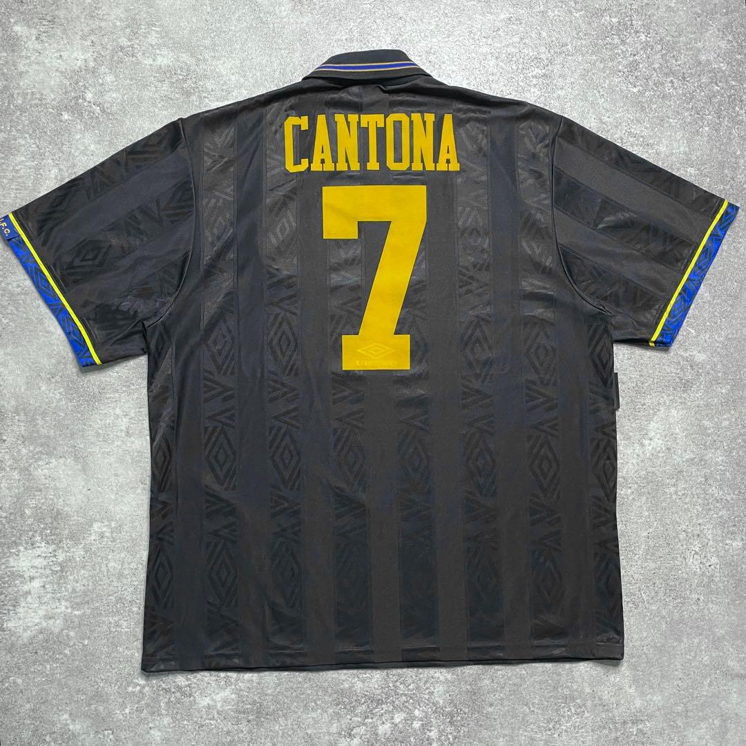 正規品93-95 UMBRO Manchester U CANTONA#7】 - メルカリ