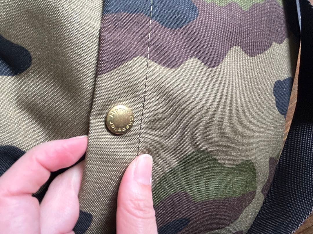 美品 廃盤エルベシャプリエ 迷彩 メッセンジャーバッグ ショルダー