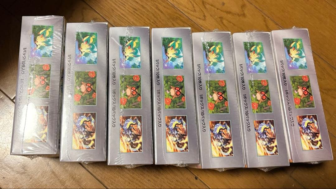 ポケモンカード　テラスタルフェスex　7BOX シュリンク付き