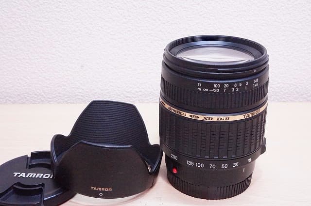 レンズ(ズーム) TAMRON 18-200mm F3.5-6.3 Di II MACRO Canon 62mm フロント レンズキャップ キヤノン E-62II 新品・未使用品