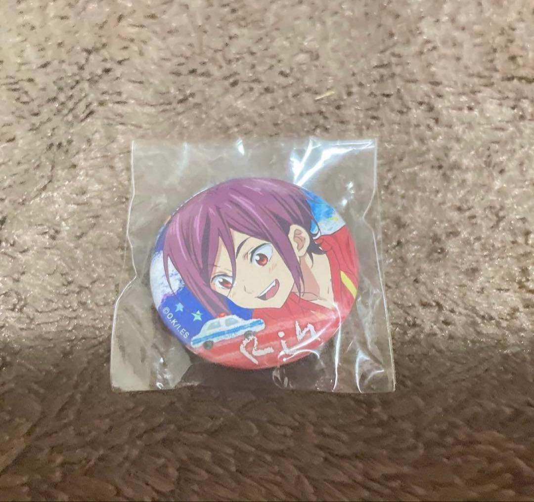 出回り最安値! free! 松岡凛 SAMEZUKA KIDS 缶バッジ 2点