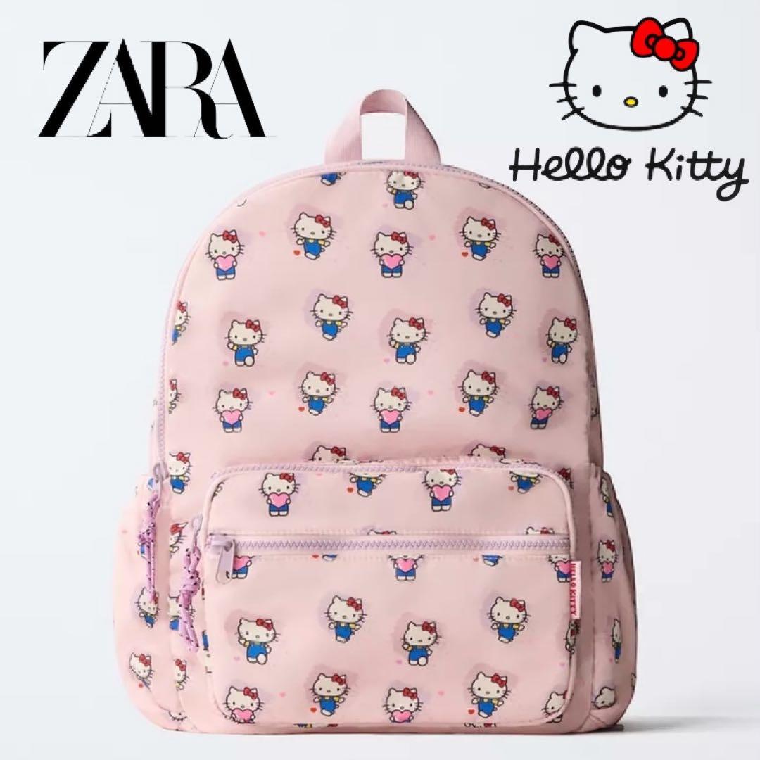 ZARA ハローキティ リュック HELLO KITTY バックパック ザラ - メルカリ