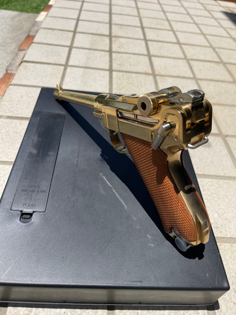 時田しろくま様専用 ルガーP08 マルシン おまけPPK固定ガスGUN