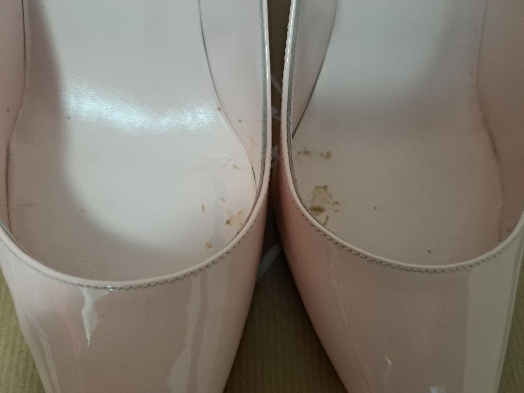 ルブタン KATE 8.5cm パテント ピンク 美品