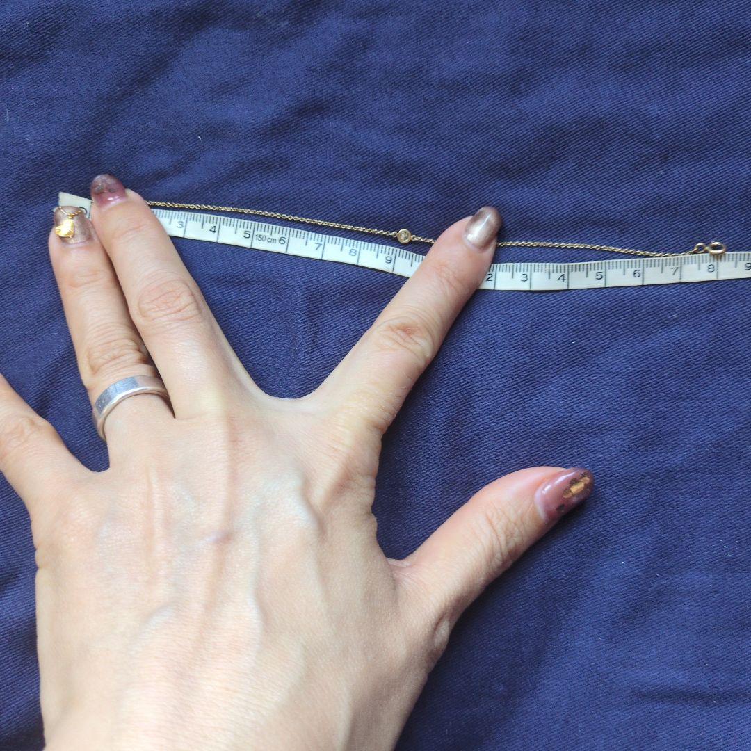 ティファニー バイザヤードブレスレット 0.08ct 750 yg 現行品