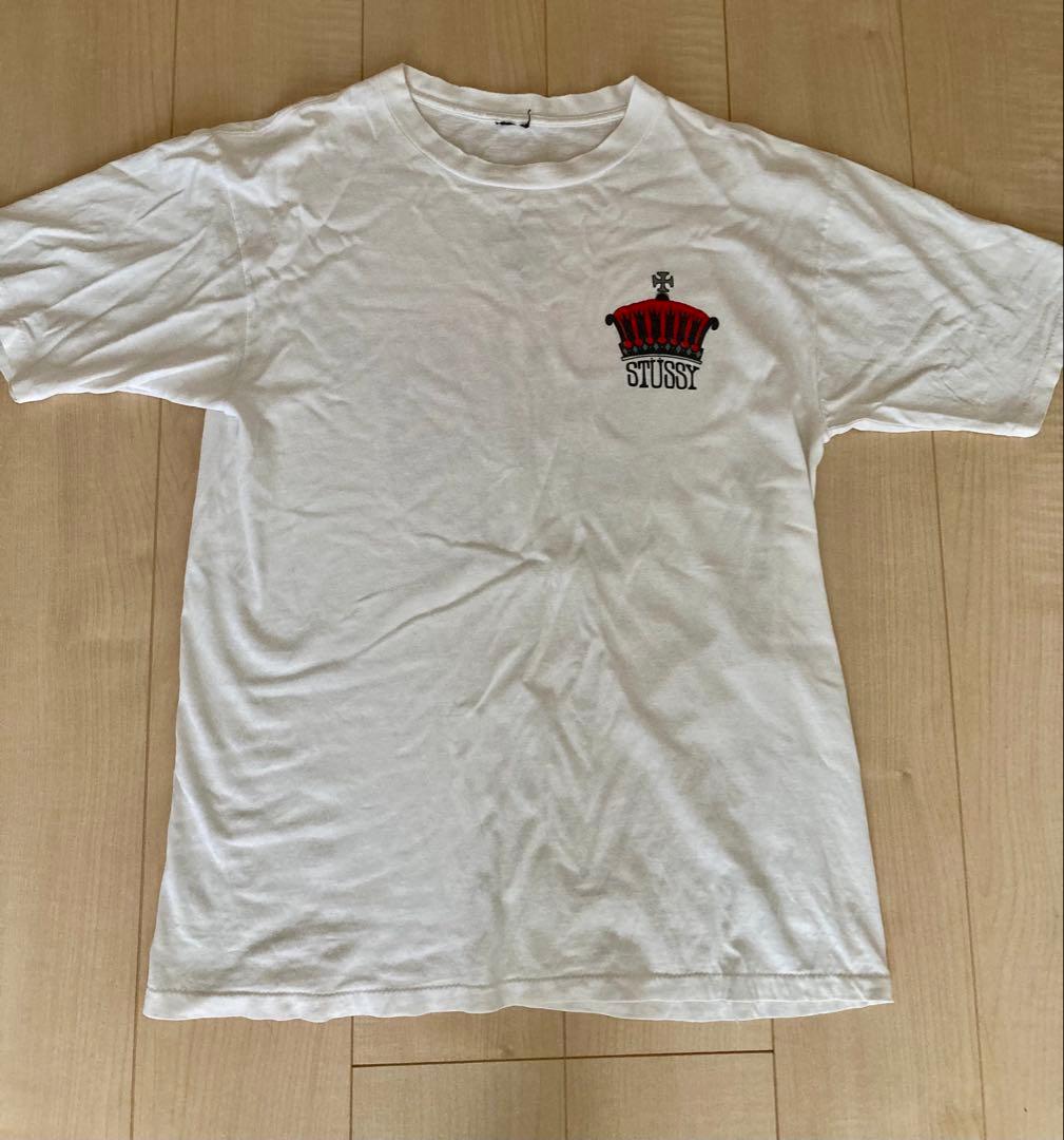 80s old stussy クラウン 王冠 Tシャツ ビンテージ - メルカリ