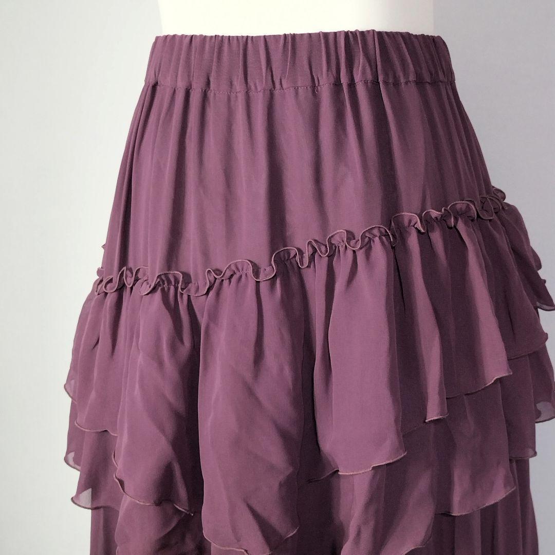 ✨美品✨ sheglit シェグリット Empress ロングフリルスカート - メルカリ