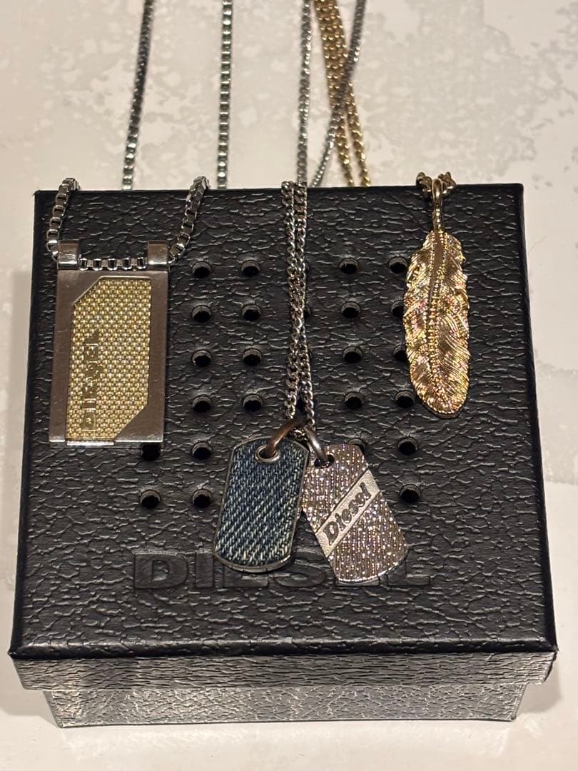 DIESEL ネックレスまとめ売り DIESEL ディーゼル ネックレス アクセサリー メンズ (DIESEL