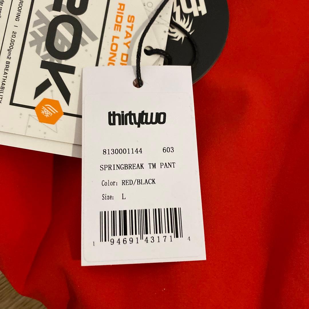 ☆新品 32 スプリングブレイク パンツ ThirtyTwo TM PANT 未使用