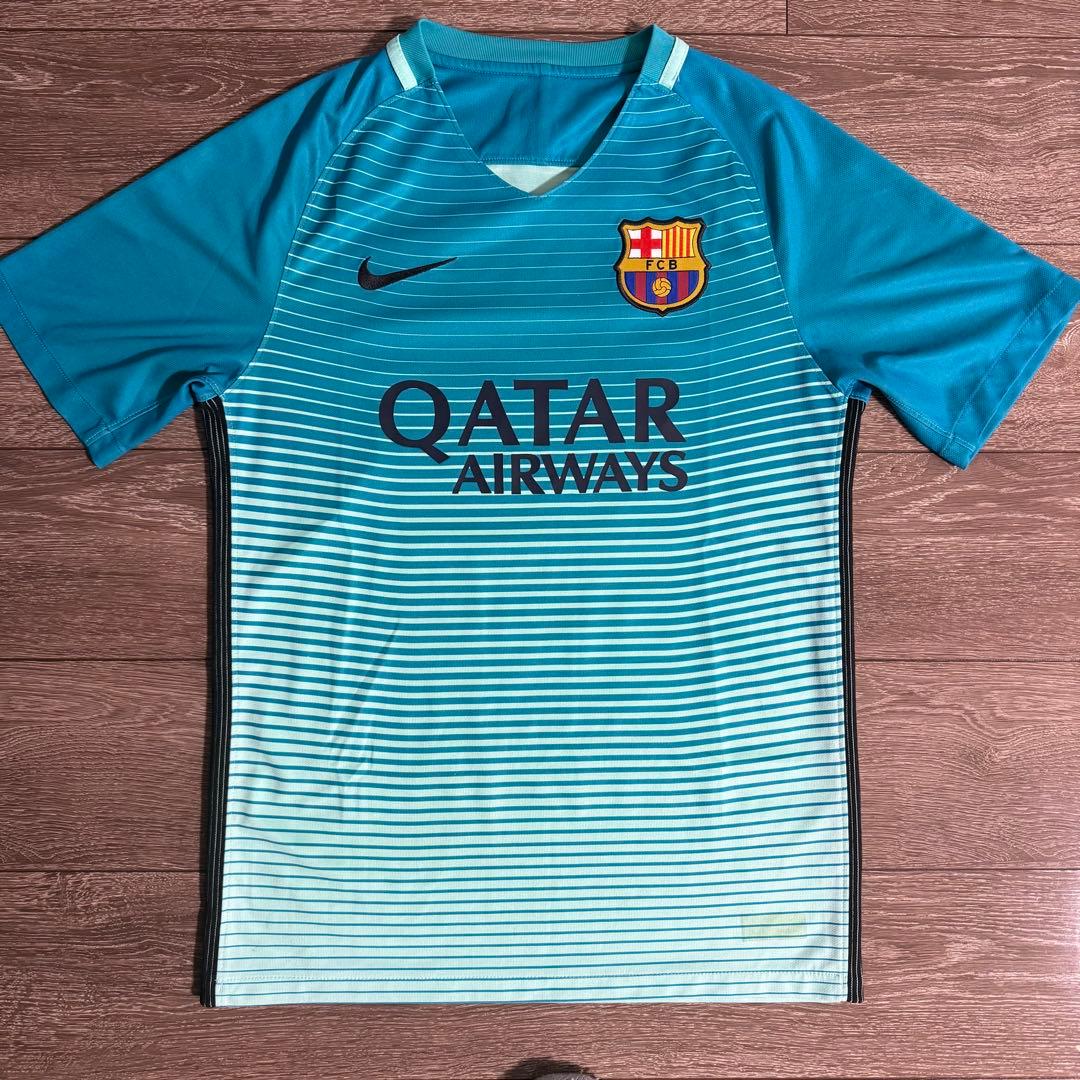 m*r様 正規品 NIKE FCバルセロナ 16/17 メッシ ユニフォーム M - メルカリ