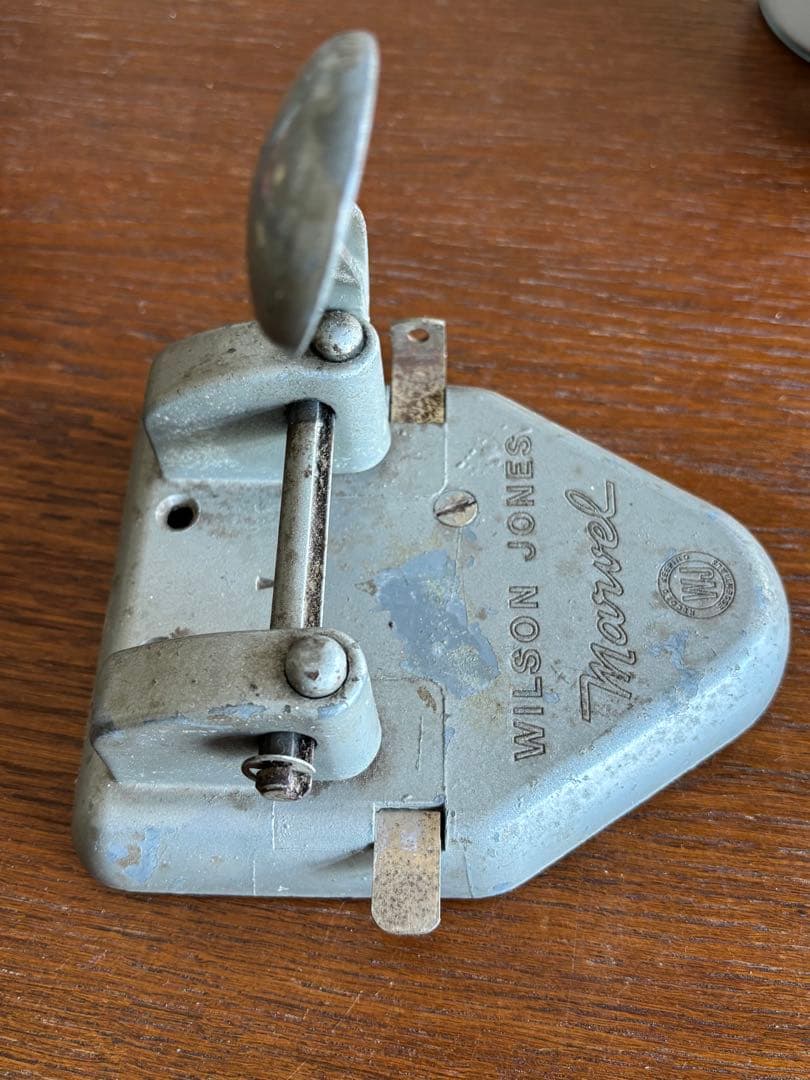 USA 1950〜60年代?　MARVEL 穴あけパンチ　インダストリアル