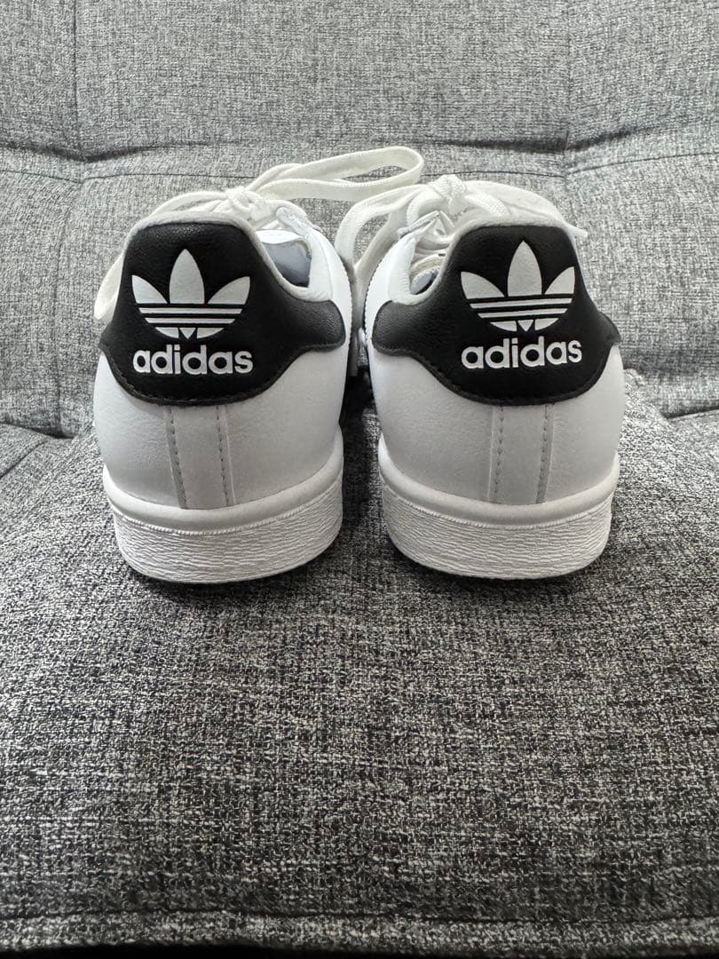 【美品】adidas superstar ゴルフシューズ　25.5cm