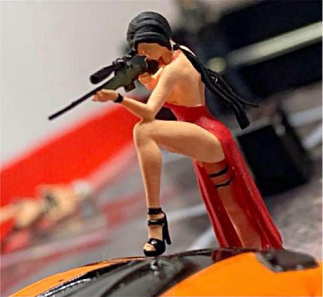 1/64フィギュア　美しき暗殺者スナイパー1体