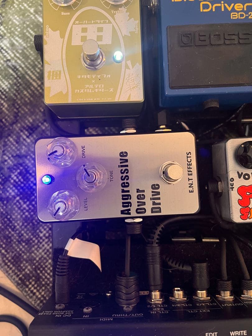 ギター E.N.T Aggressive Over Drive 2nd era E.N.T Effects｜Aggressive Over Drive 2nd Era – Zanshin Musical