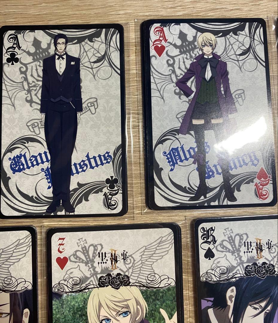 【新品】黒執事 トランプセット DVD 黒執事II 第1～9巻　アニメイト特典